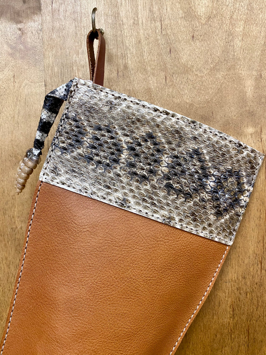 Christmas Leather Stocking