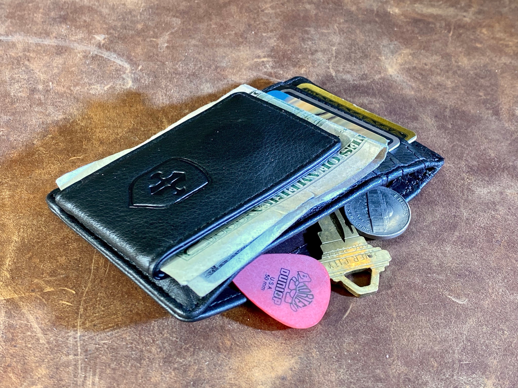 Front Pocket Wallet with Money Clip