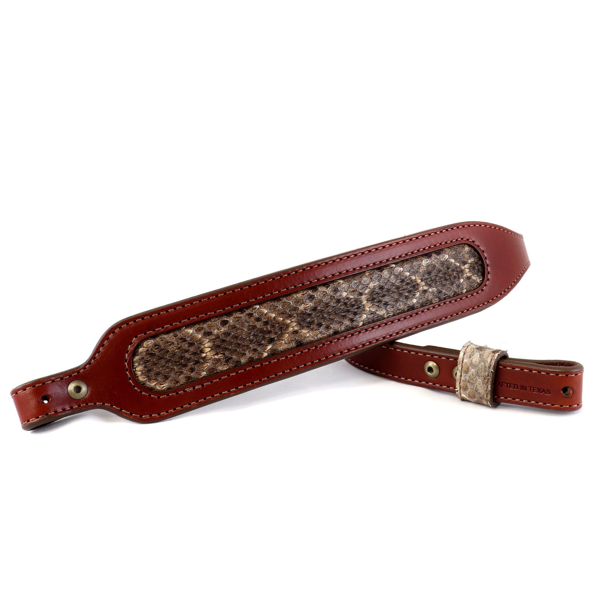 Slung Rattles The Ultimate Hunter’s Heirloom: Exotic Rattlesnake & Bison Rifle Sling ...
