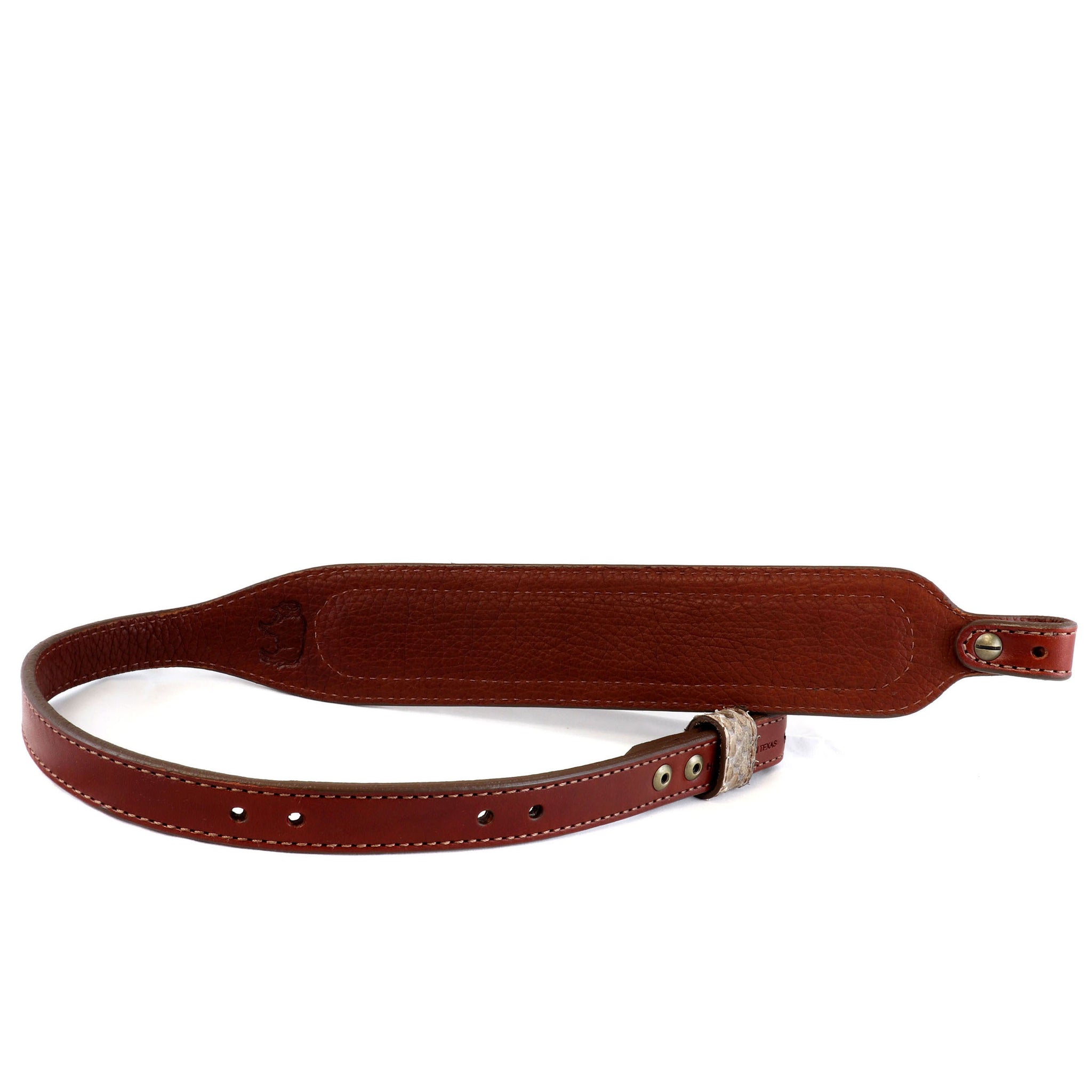 Rifle Sling with Genuine Rattlesnake In-lay