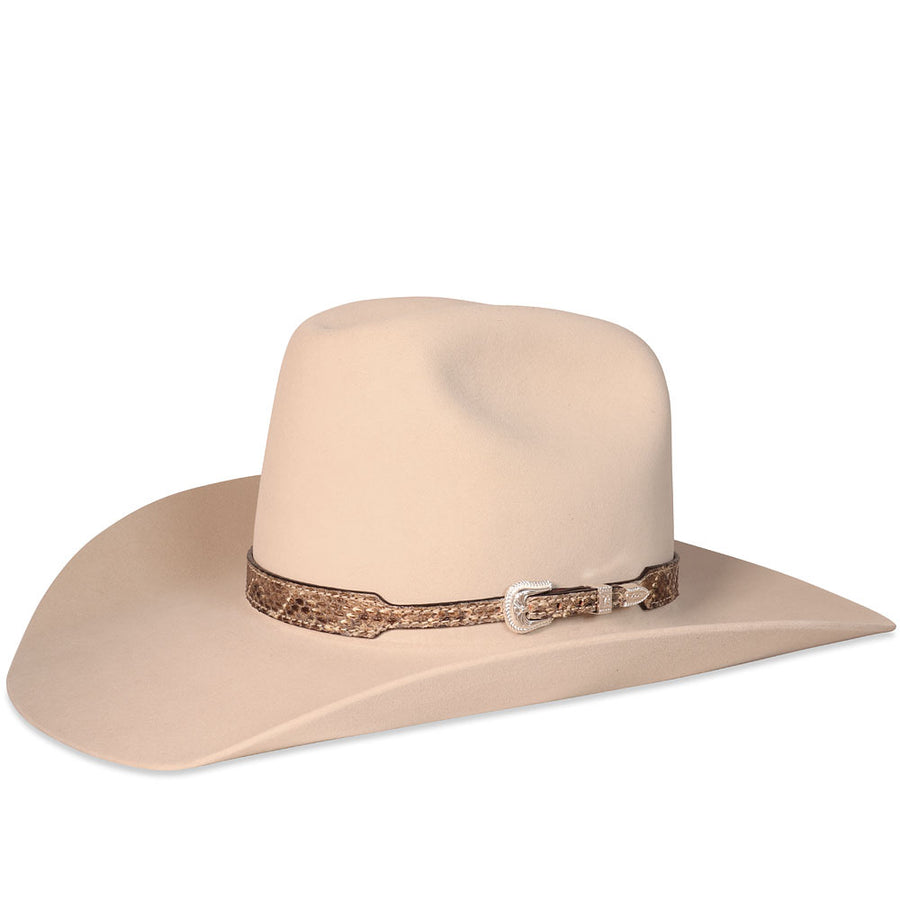 Genuine Diamondback Rattlesnake Hatband